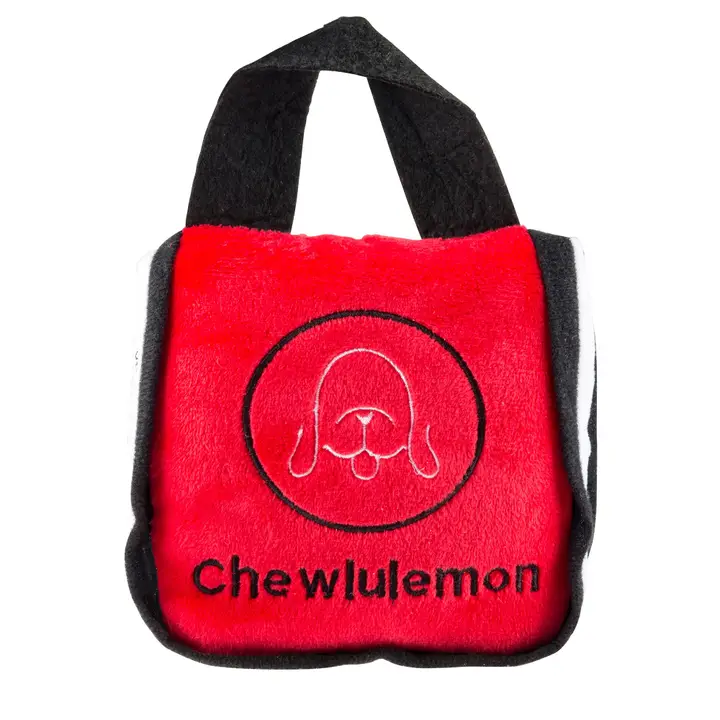 Chewlulemon Tote Bag Squeaker Dog Toy - Image 3